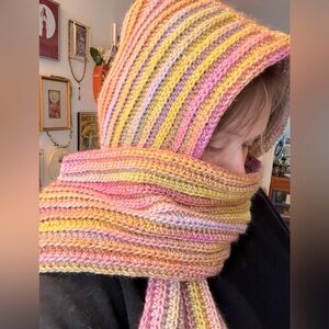 Handmade Wicked Inspired Hooded Scarf